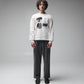 ILLUSION LS T-SHIRT // BONE