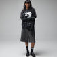 LEVITATE BOXY T-SHIRT // FADED BLACK
