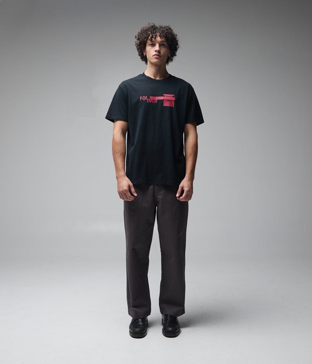 TAPE CRUX T-SHIRT // BLACK