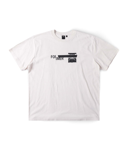 TAPE CRUX T-SHIRT // BONE