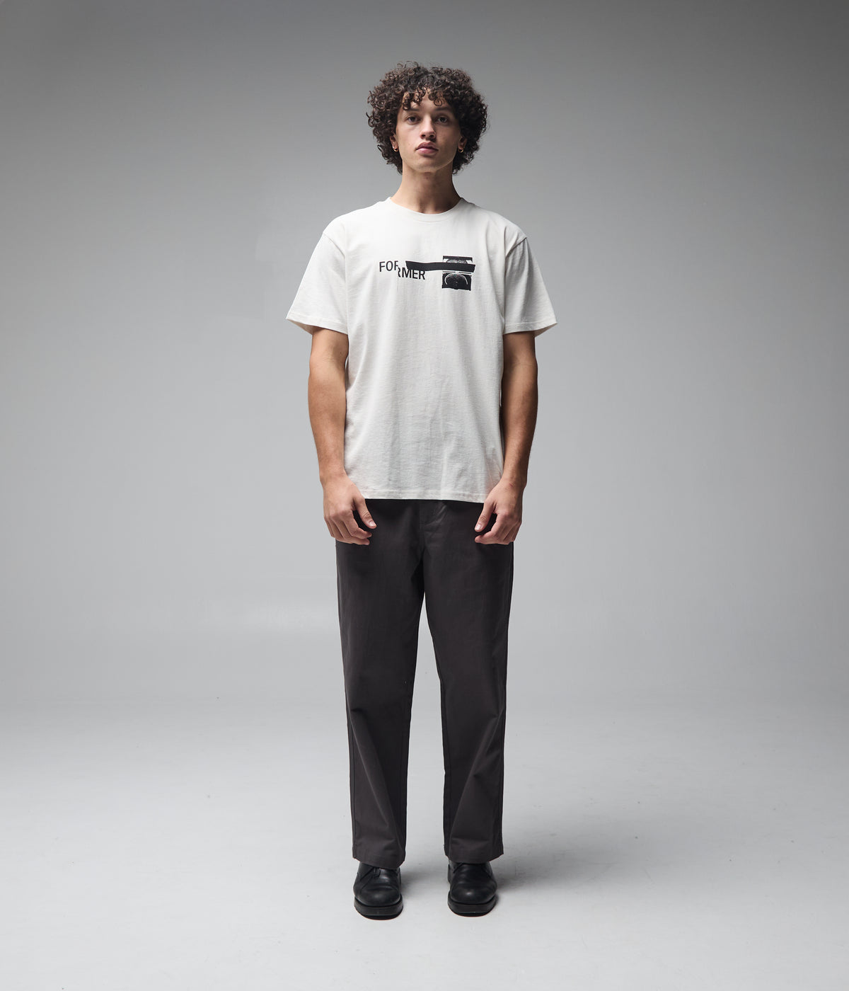 TAPE CRUX T-SHIRT // BONE