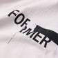 TAPE CRUX T-SHIRT // BONE