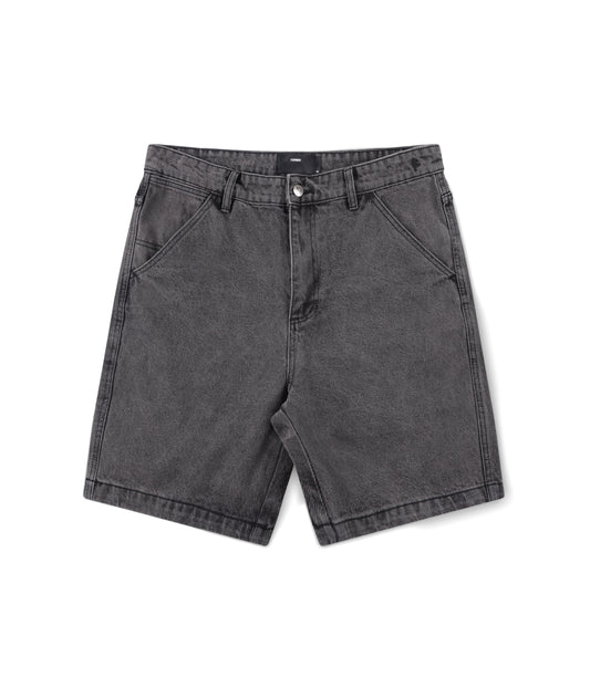 DISTEND DENIM WALKSHORT // WASHED BLACK