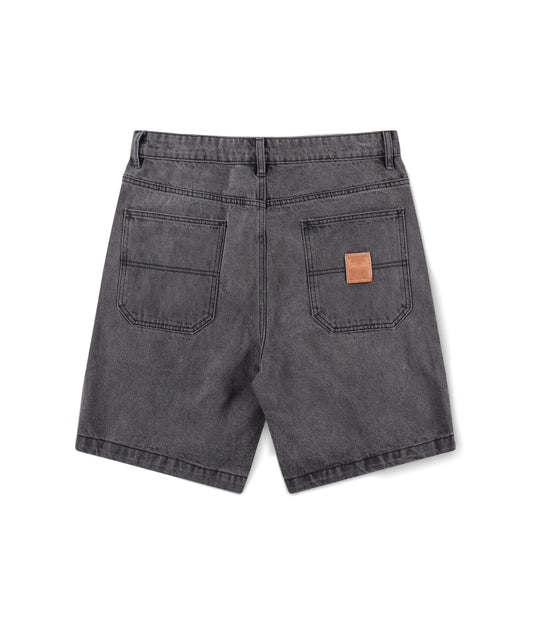 DISTEND DENIM WALKSHORT // WASHED BLACK
