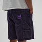 FORMER Distend Denim Walkshort in Washed Purple - FORMER x RAGE Collection