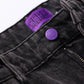FORMER Studded Denim 21" Walkshort in Washed Black - FORMER x RAGE Collection