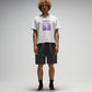 FORMER Studded Denim 21" Walkshort in Washed Black - FORMER x RAGE Collection