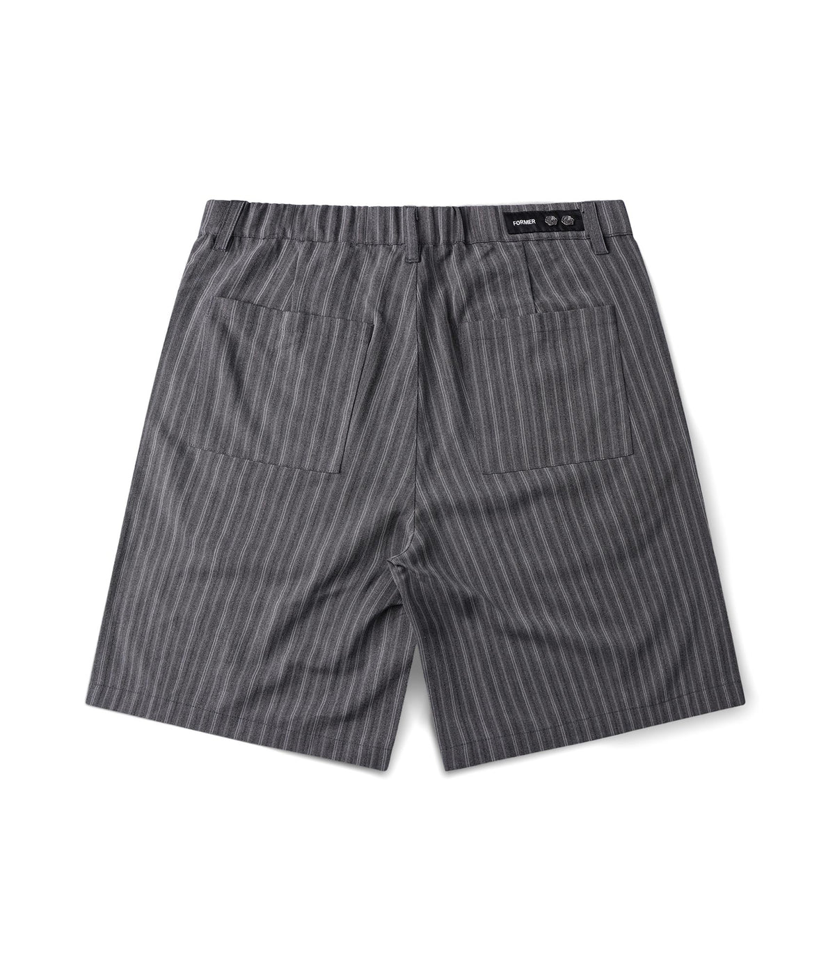 ANDERSON PINSTRIPE WALKSHORT // GREY