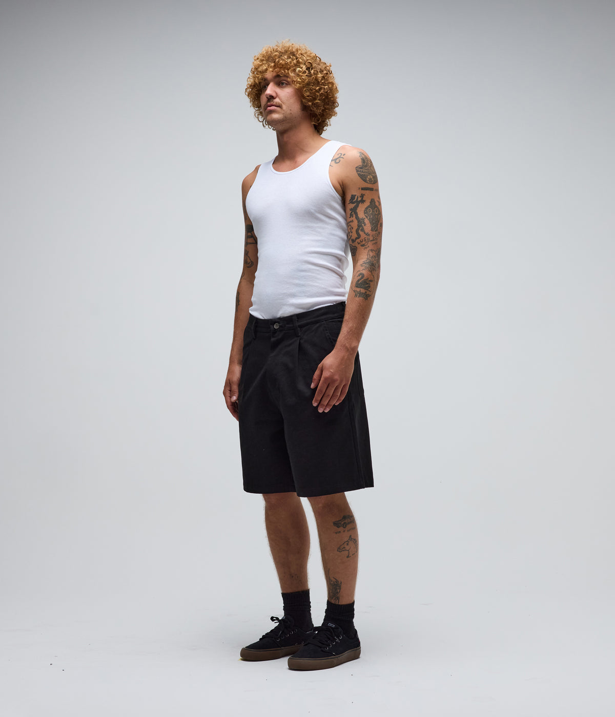 ANDERSON TWILL WALKSHORT // BLACK