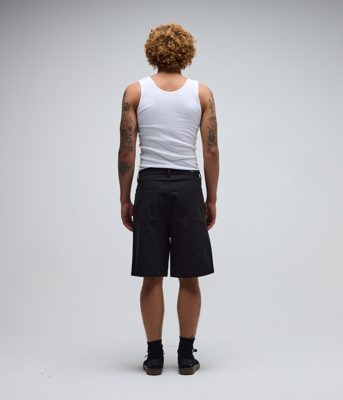 ANDERSON TWILL WALKSHORT // BLACK
