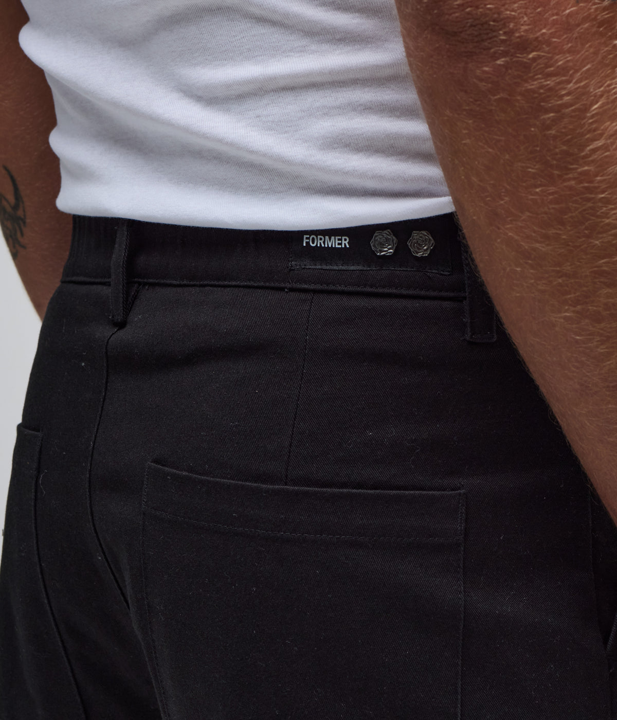 ANDERSON TWILL WALKSHORT // BLACK