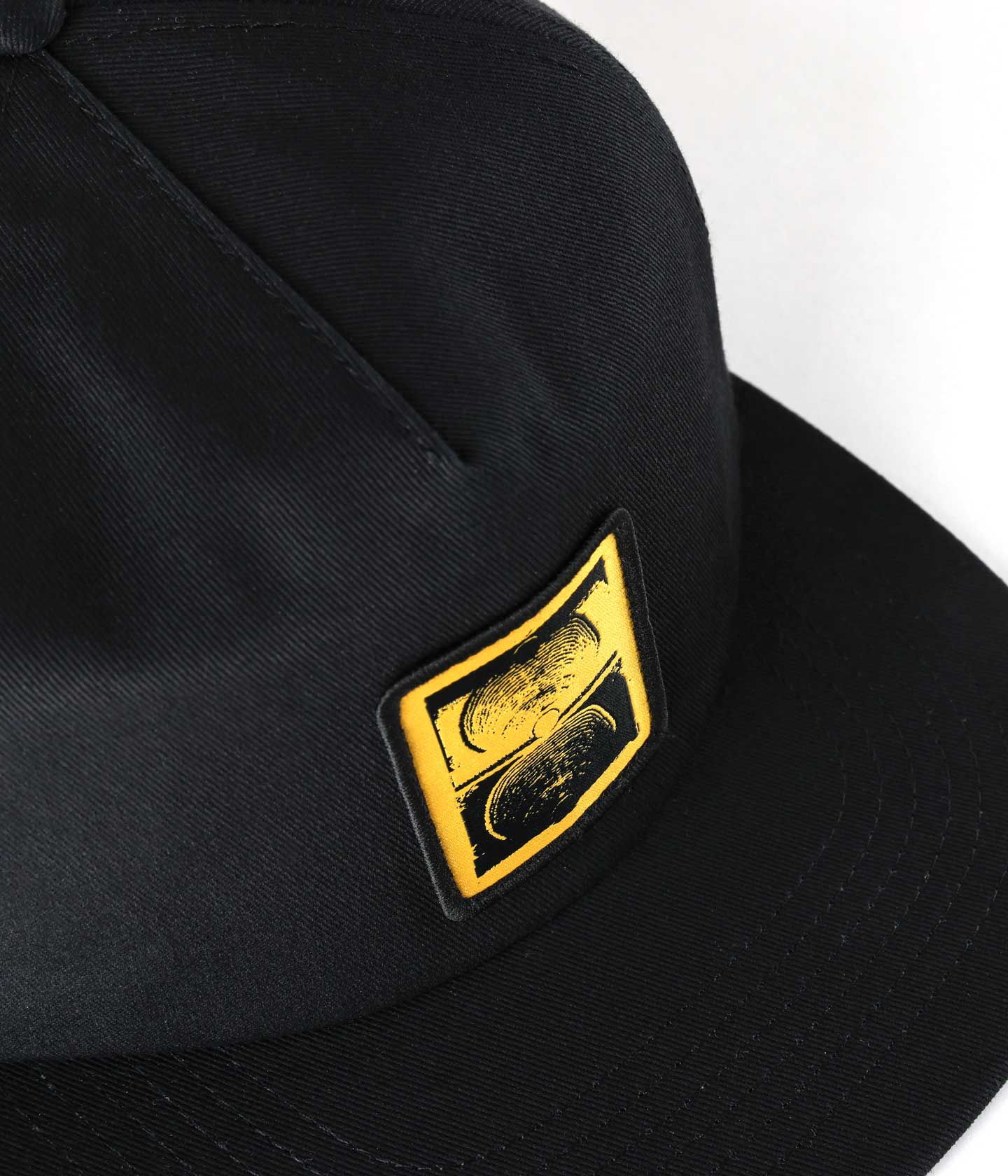 CRUX PATCH CAP // BLACK YELLOW