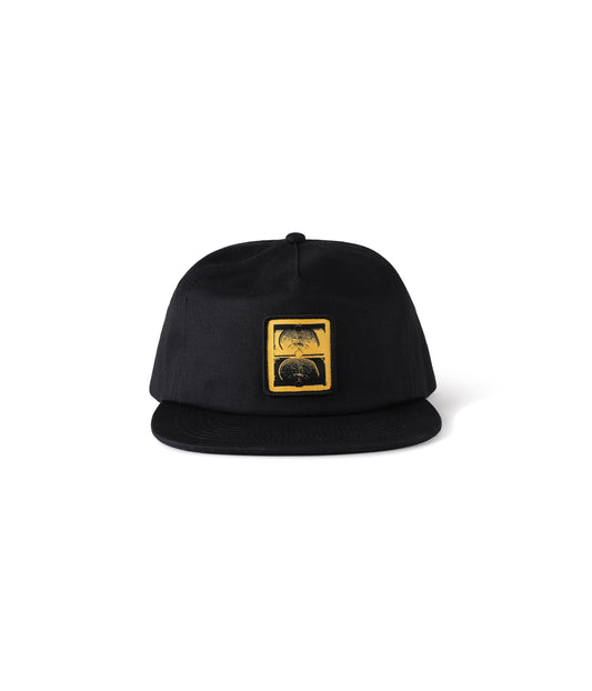 CRUX PATCH CAP // BLACK YELLOW