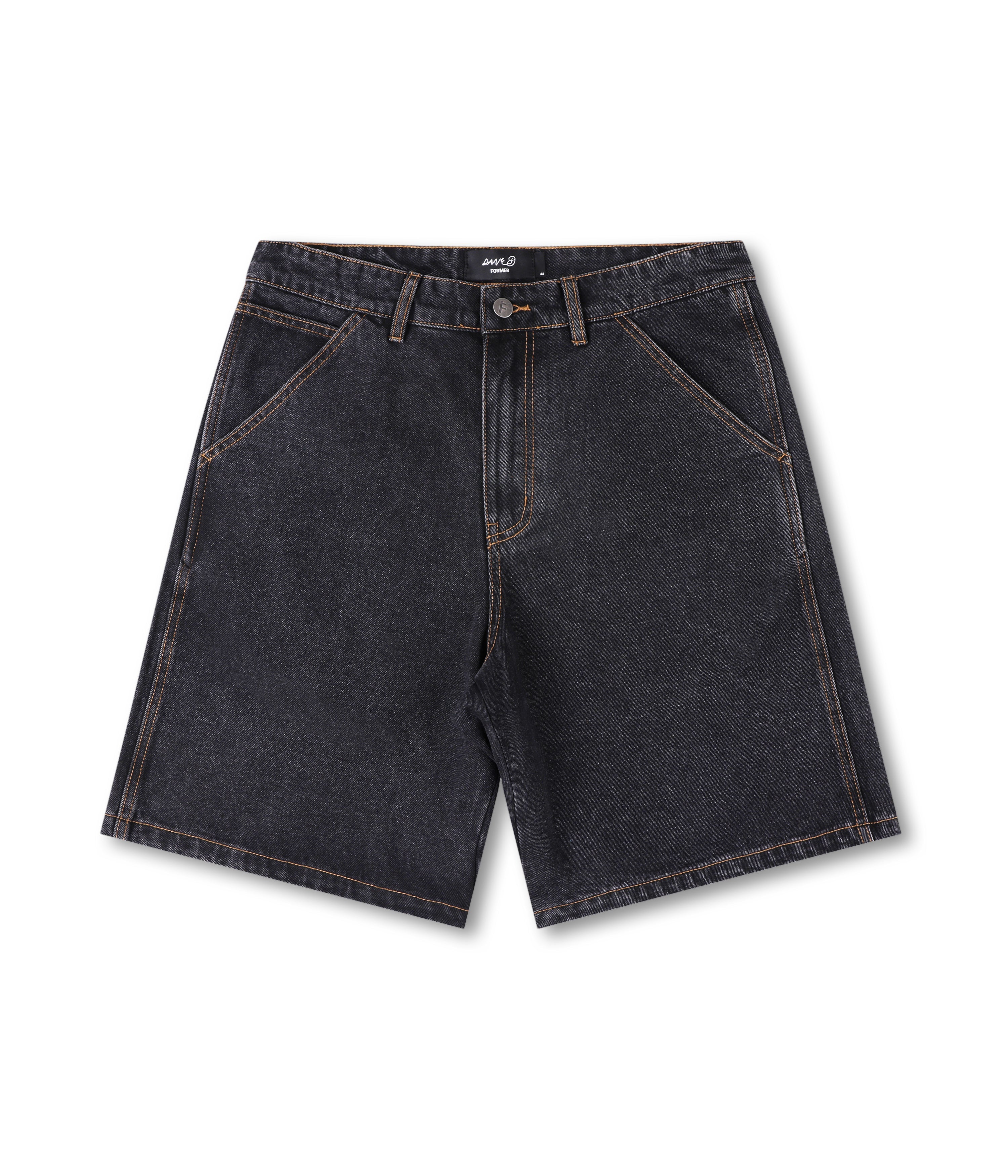 REYNOLDS 21 DENIM WALKSHORT // WASHED BLACK – FORMER MERCHANDISE