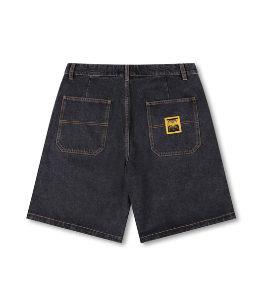 REYNOLDS 21 DENIM WALKSHORT // WASHED BLACK