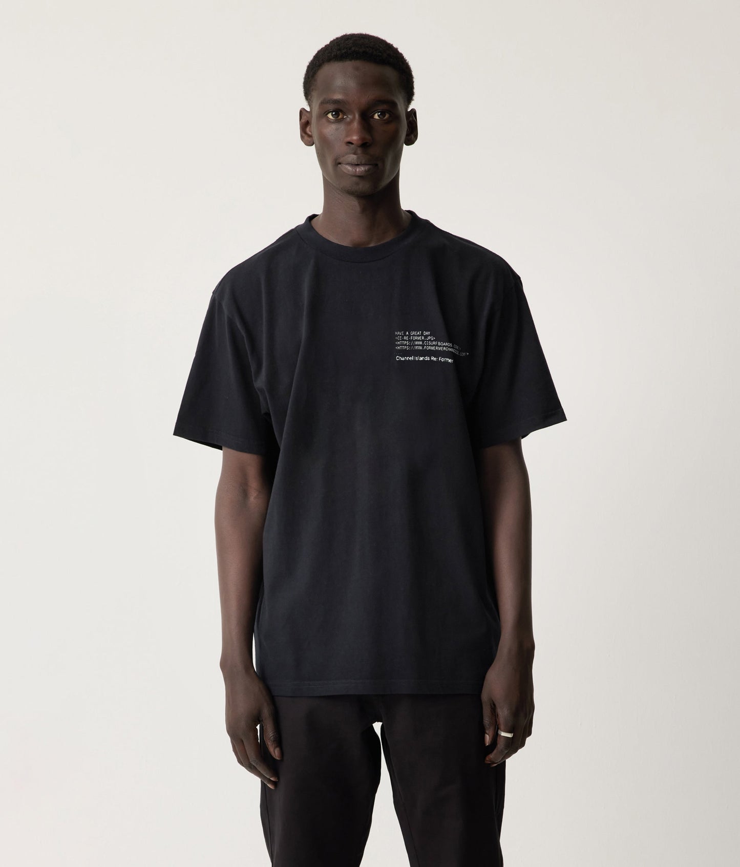 GREAT DAY T-SHIRT // BLACK