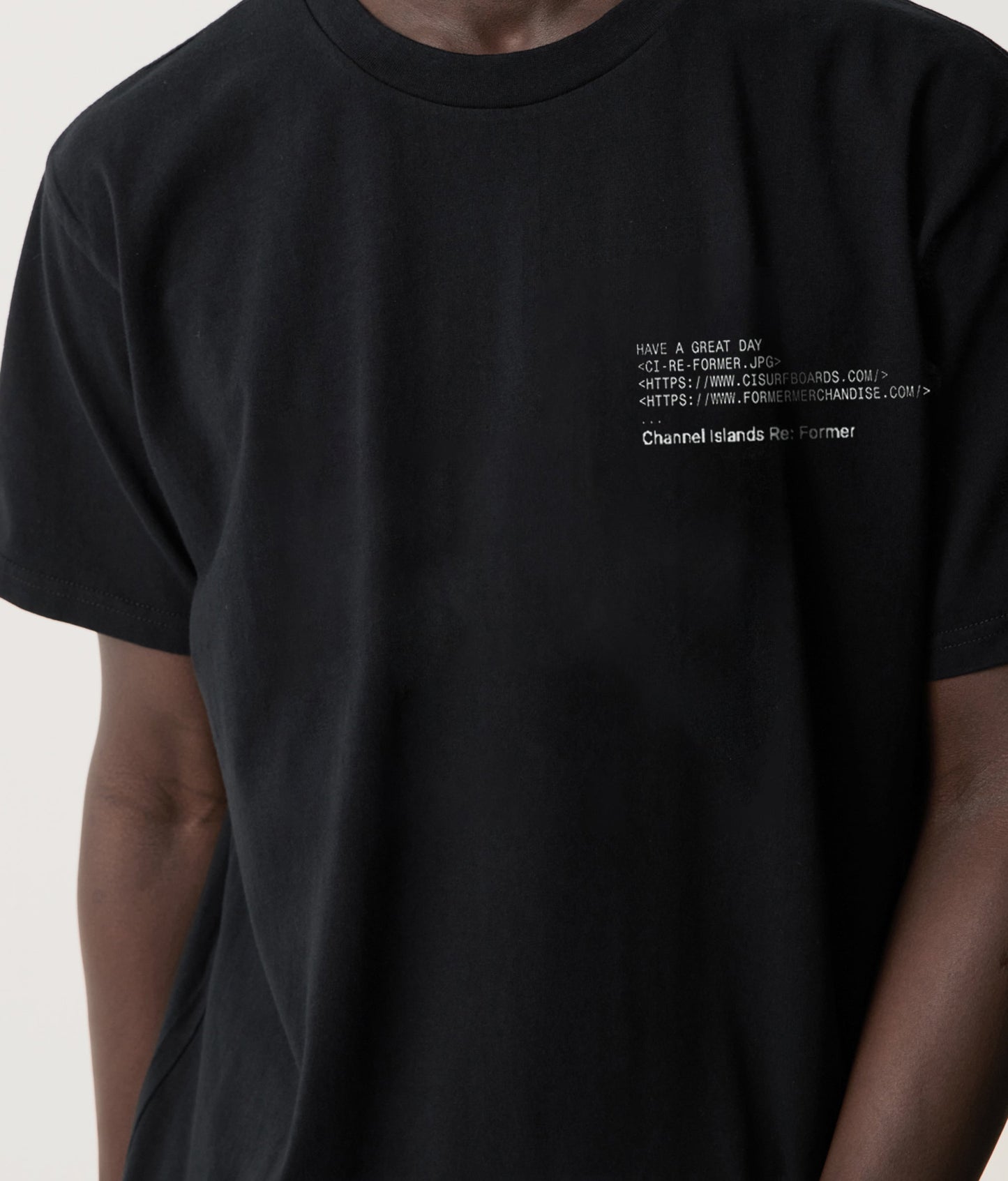 GREAT DAY T-SHIRT // BLACK
