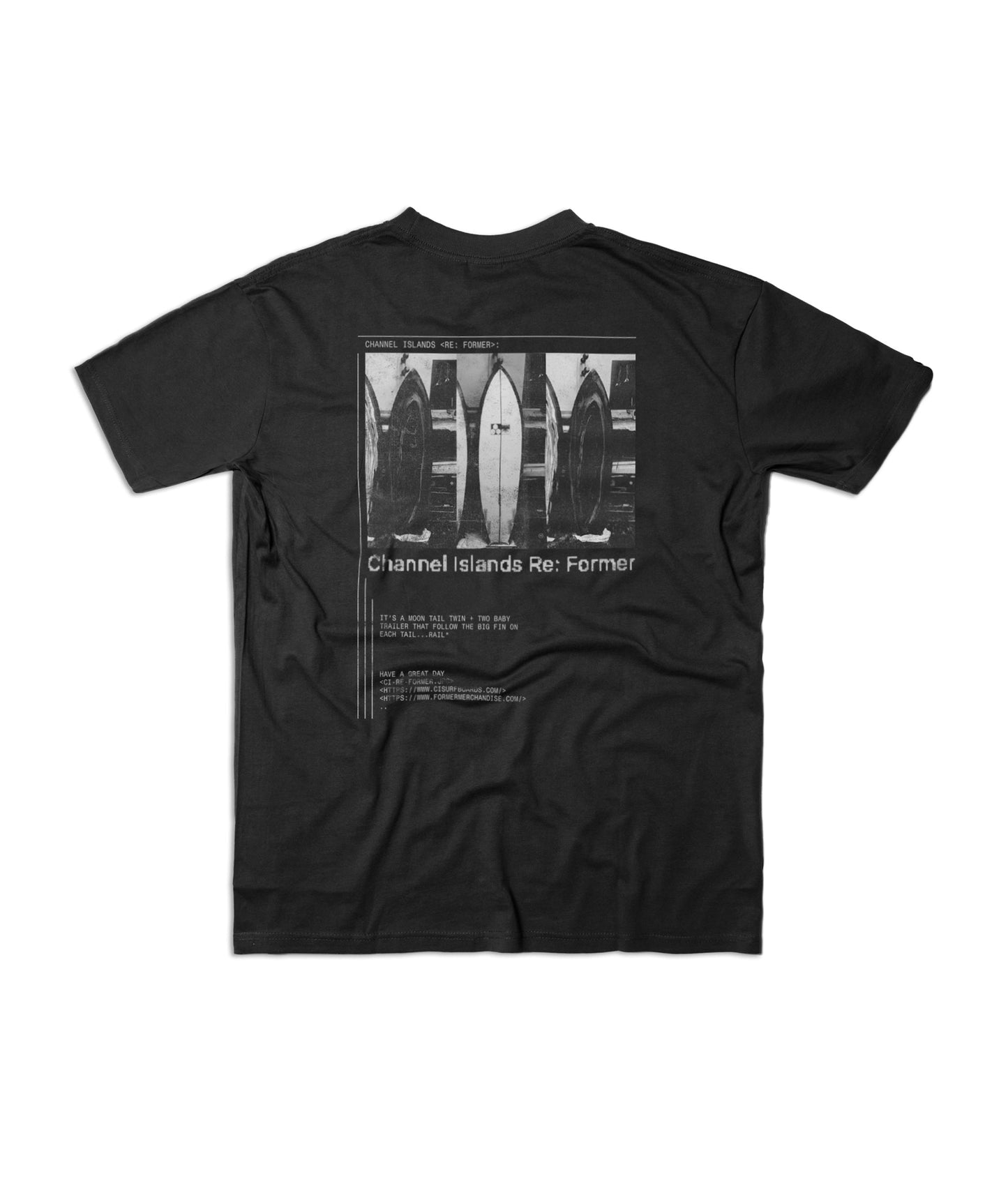 GREAT DAY T-SHIRT // BLACK