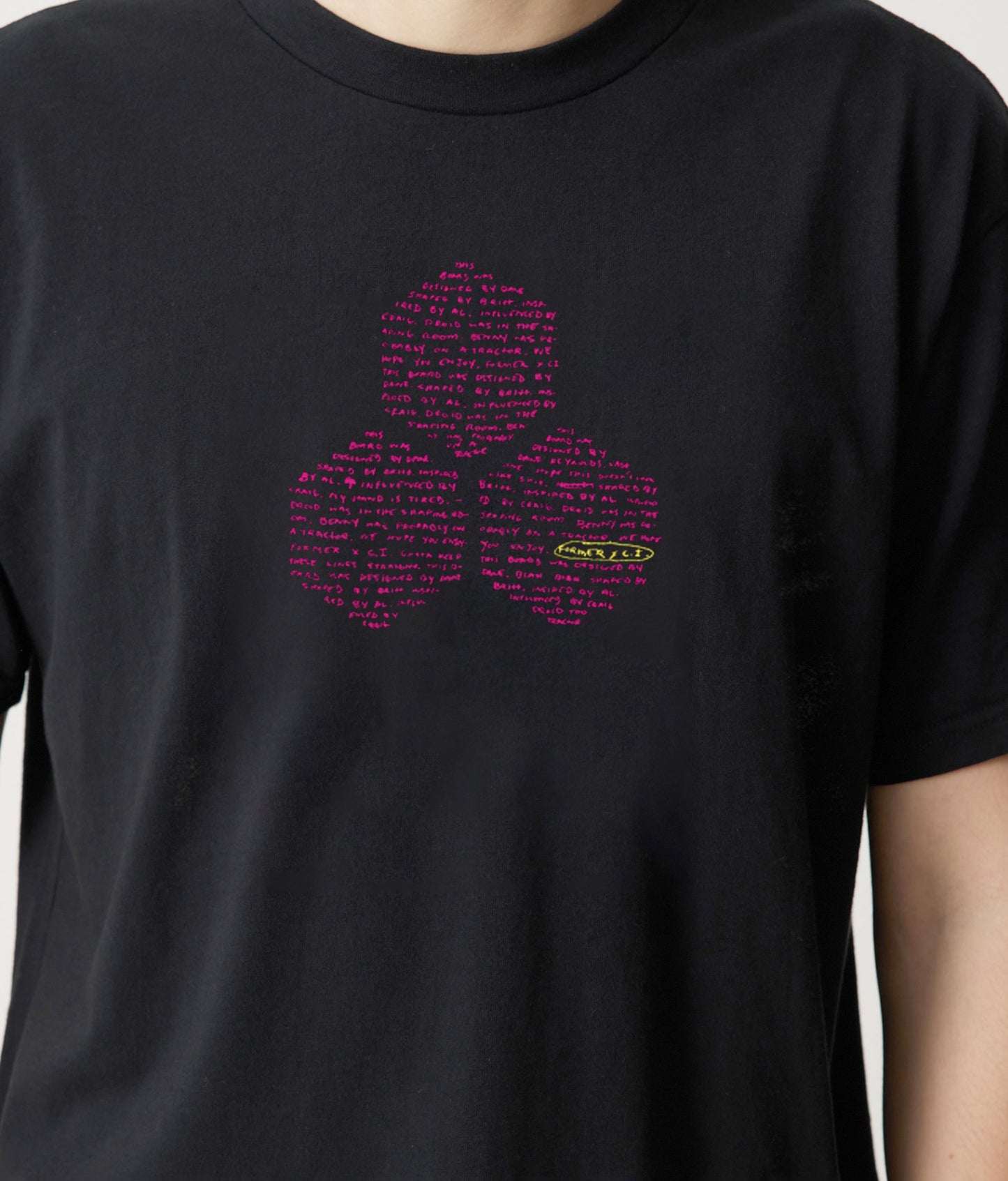 SHAPES T-SHIRT // BLACK