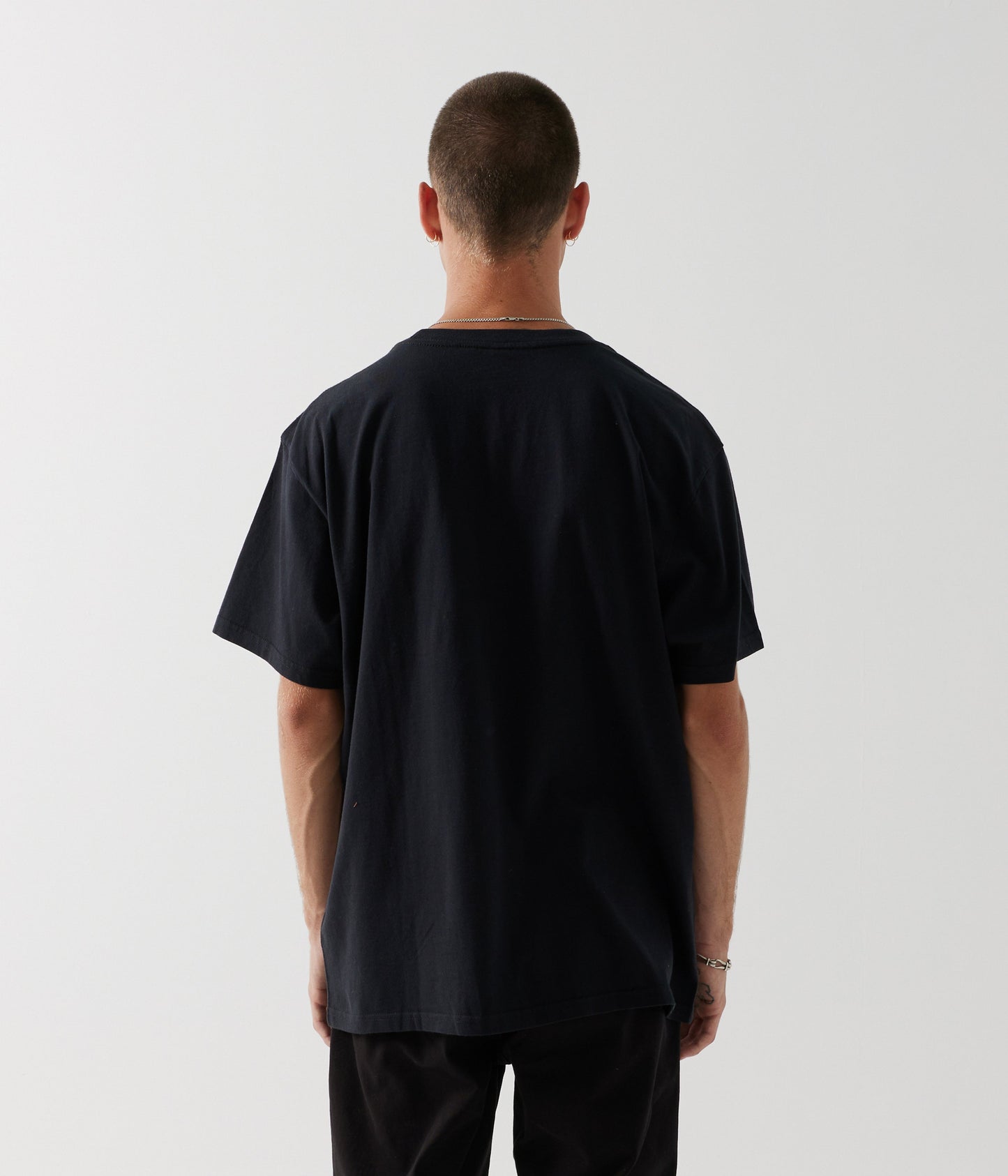 STACKED T-SHIRT // BLACK
