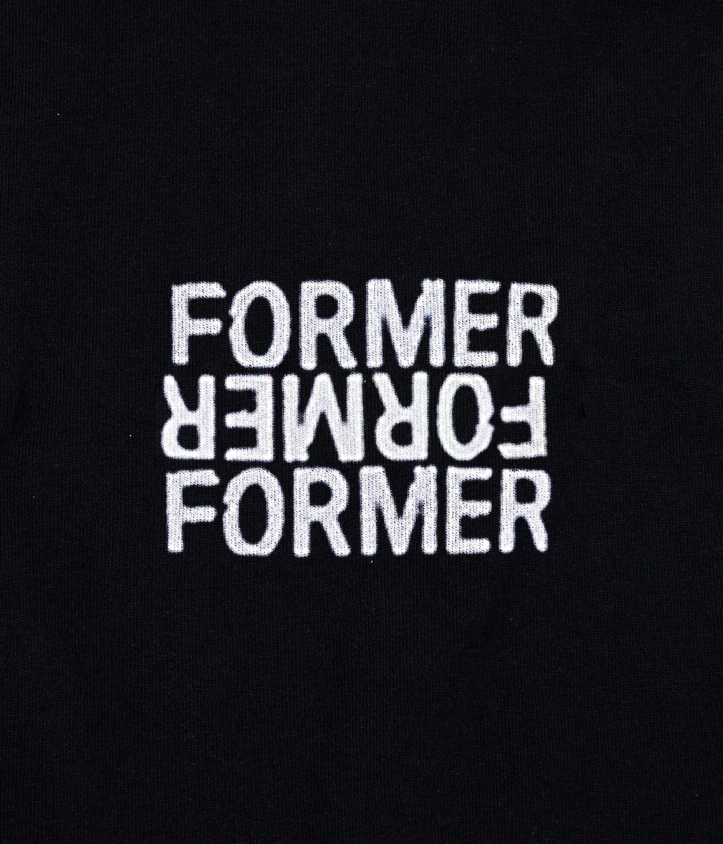 STACKED T-SHIRT // BLACK