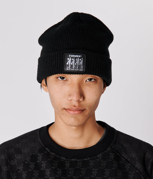 TIL NOW BEANIE // BLACK