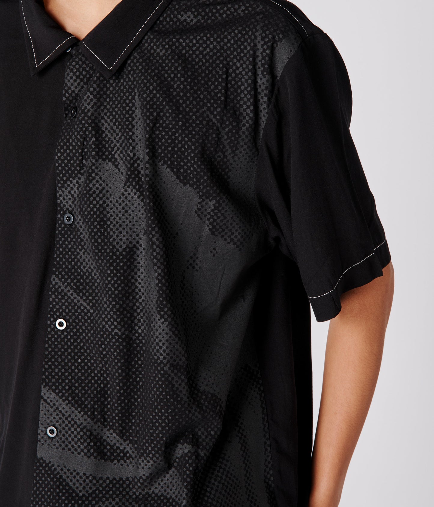 MARILYN FLOREX SS SHIRT // BLACK