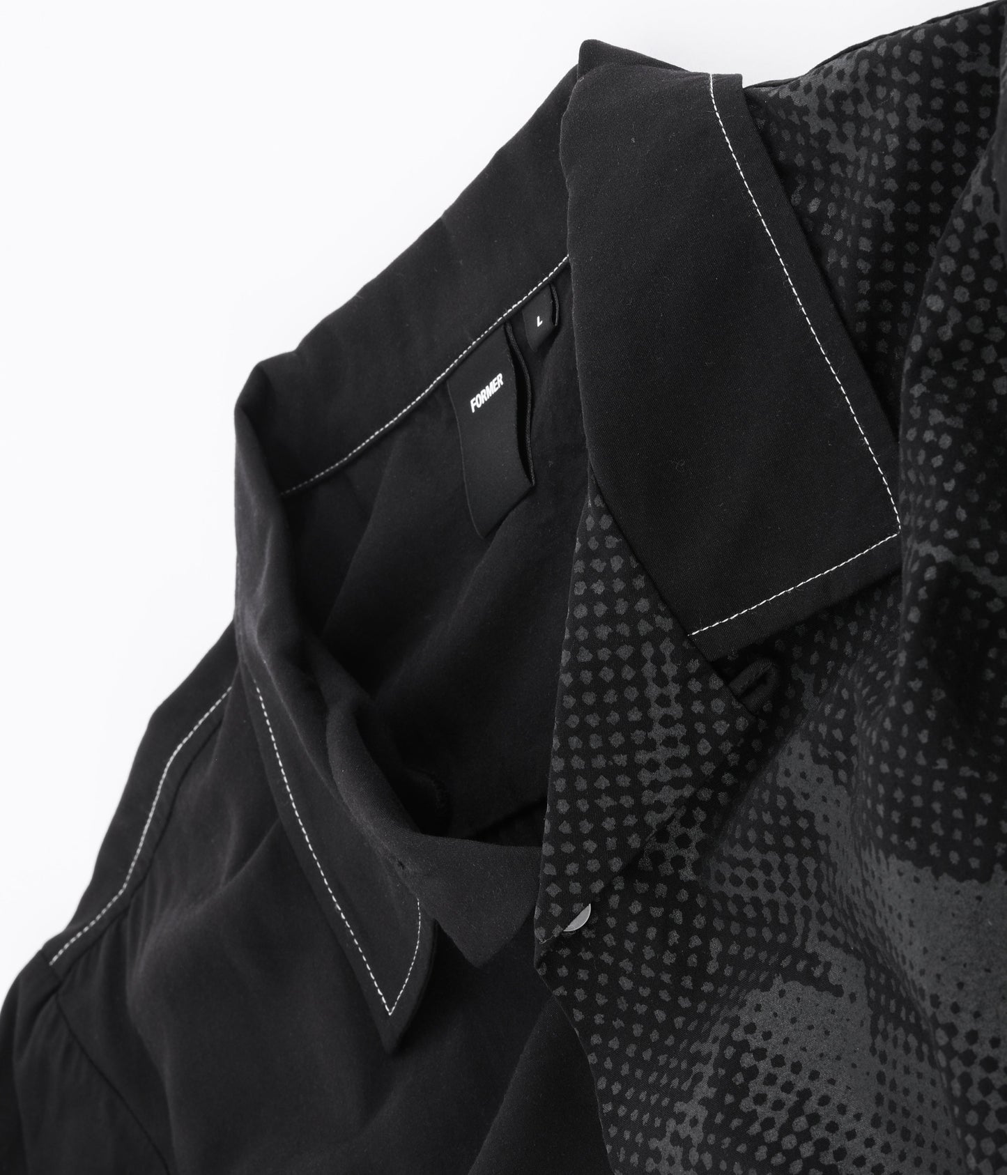 MARILYN FLOREX SS SHIRT // BLACK
