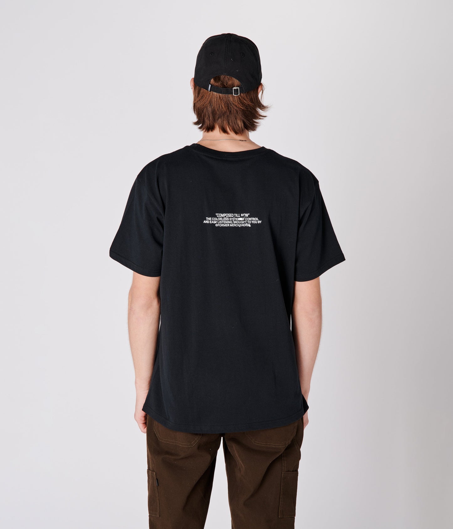 COMPOSED T-SHIRT // BLACK