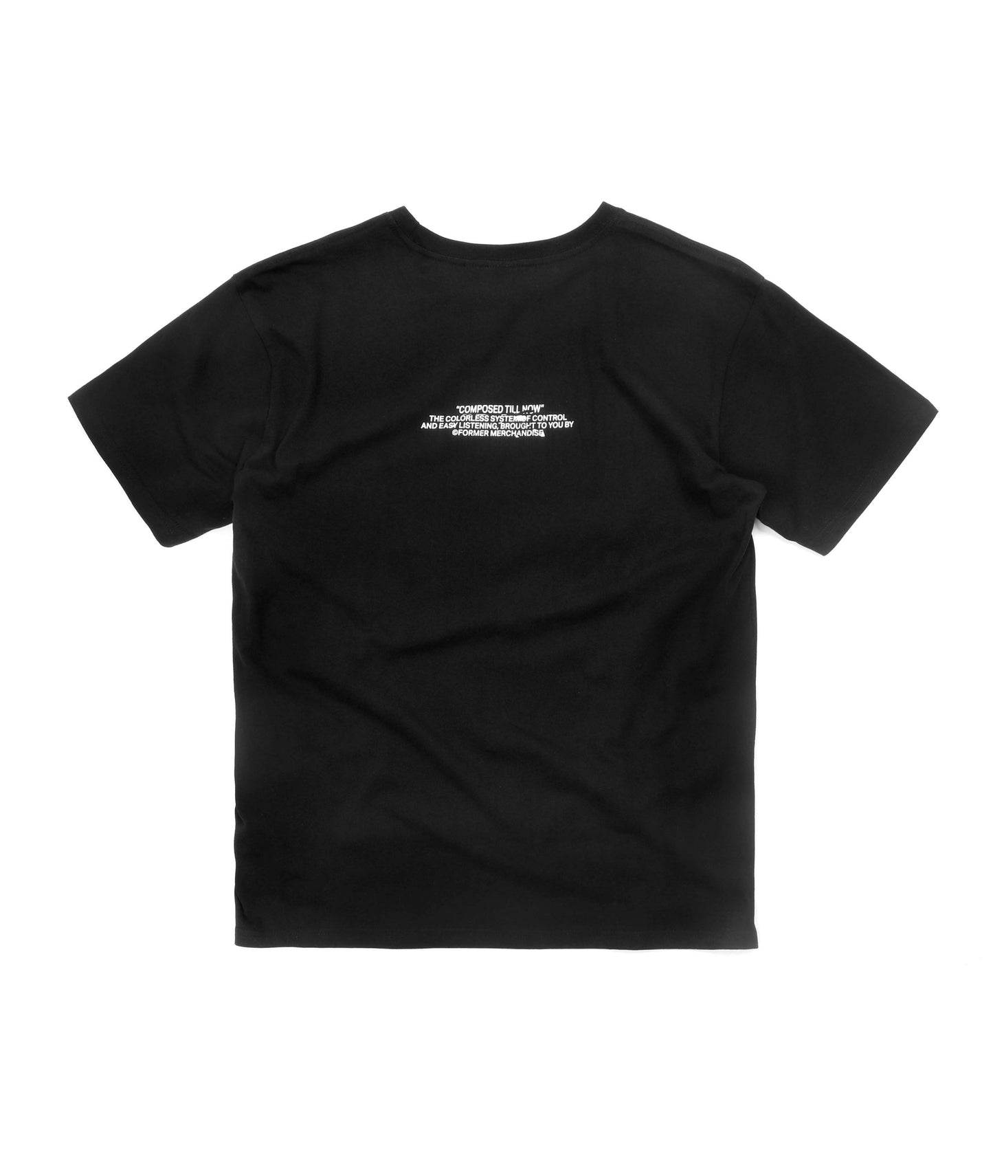 COMPOSED T-SHIRT // BLACK