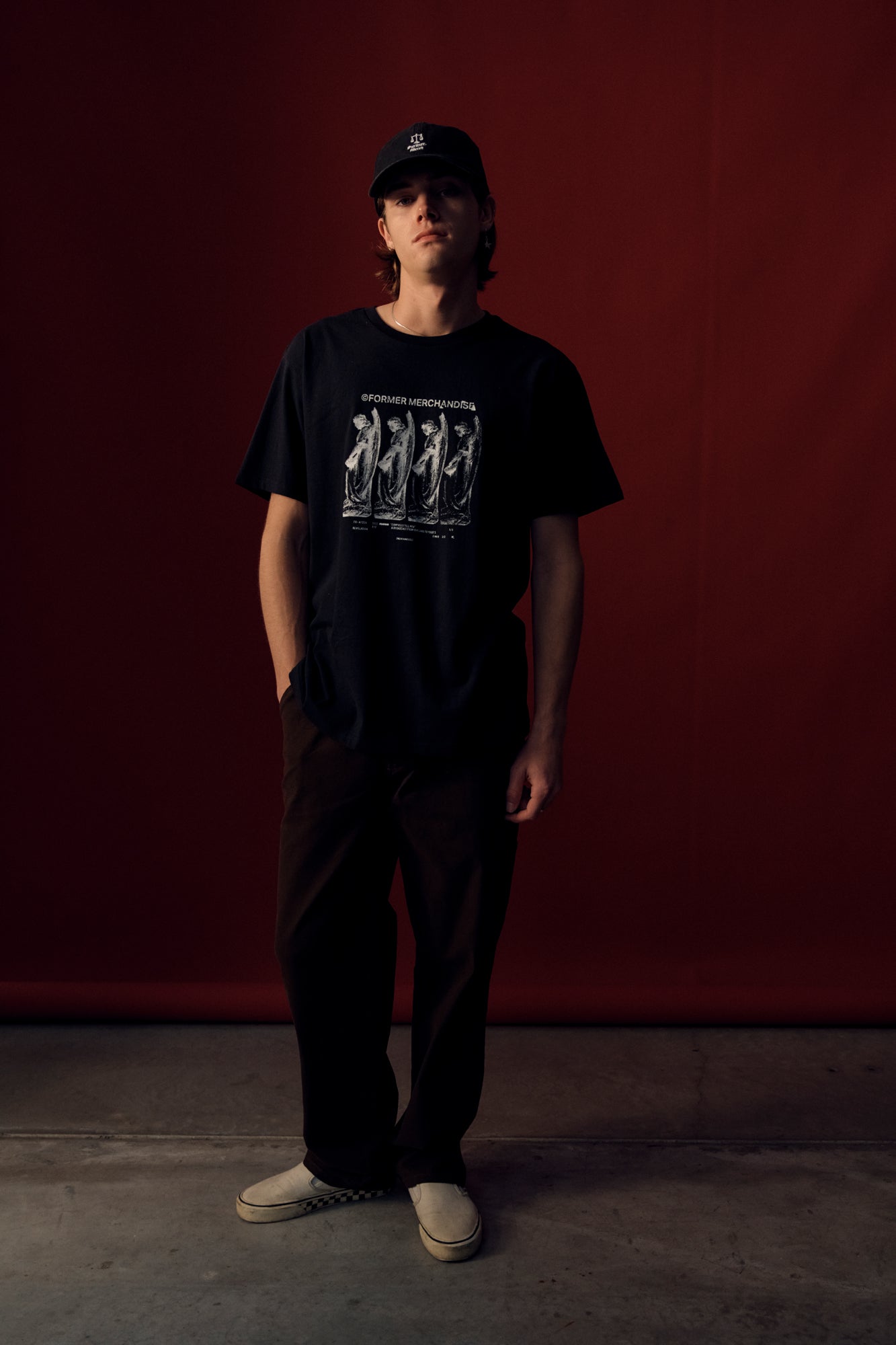 COMPOSED T-SHIRT // BLACK