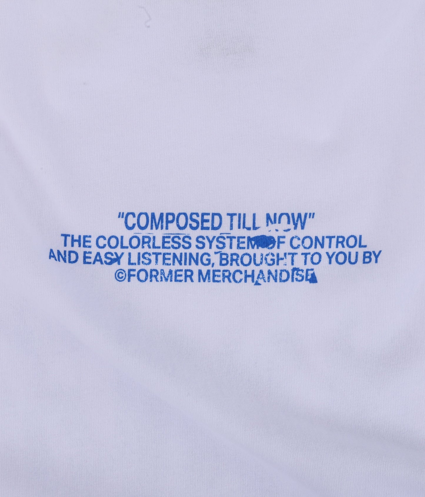 COMPOSED T-SHIRT // WHITE