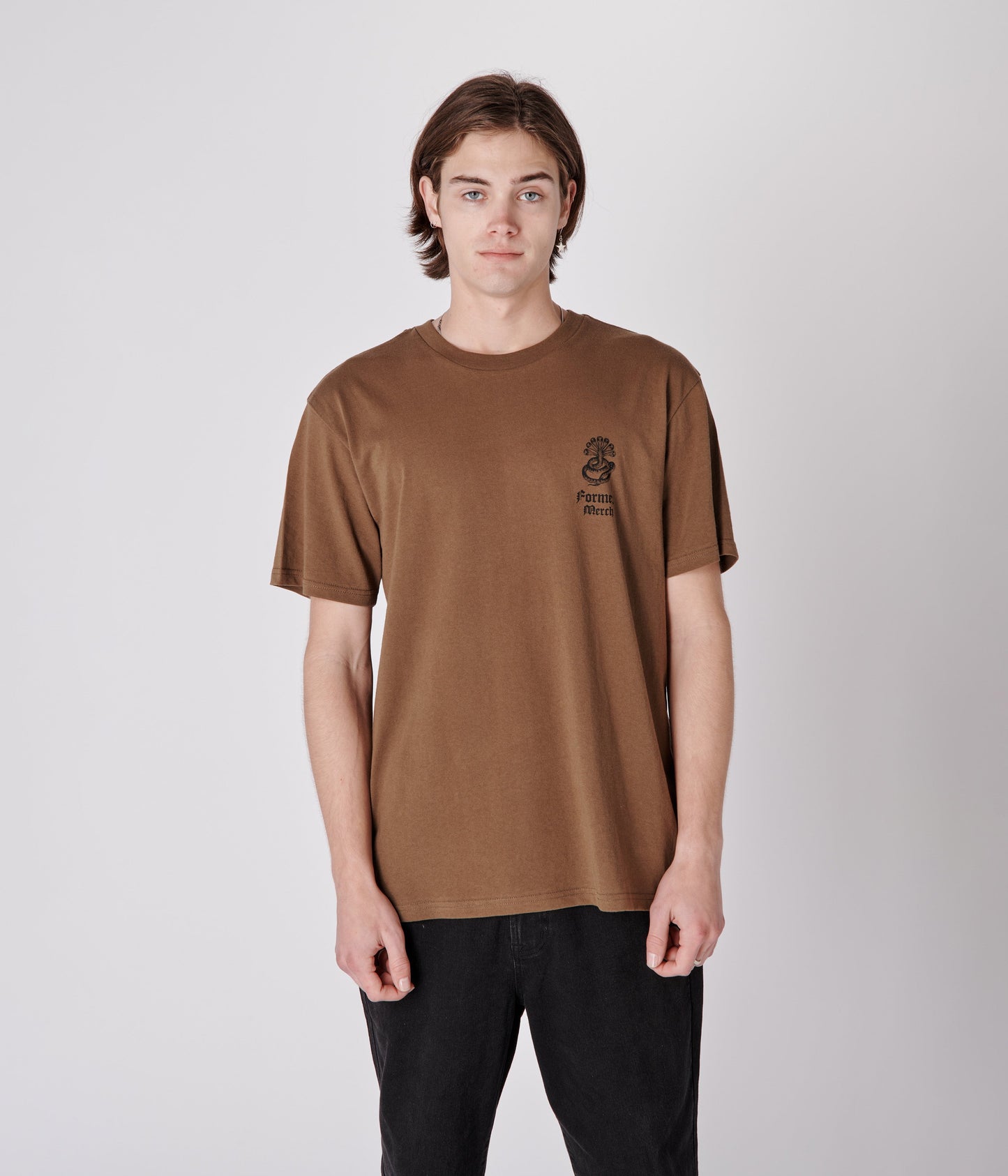 TOLERANT T-SHIRT // BROWN