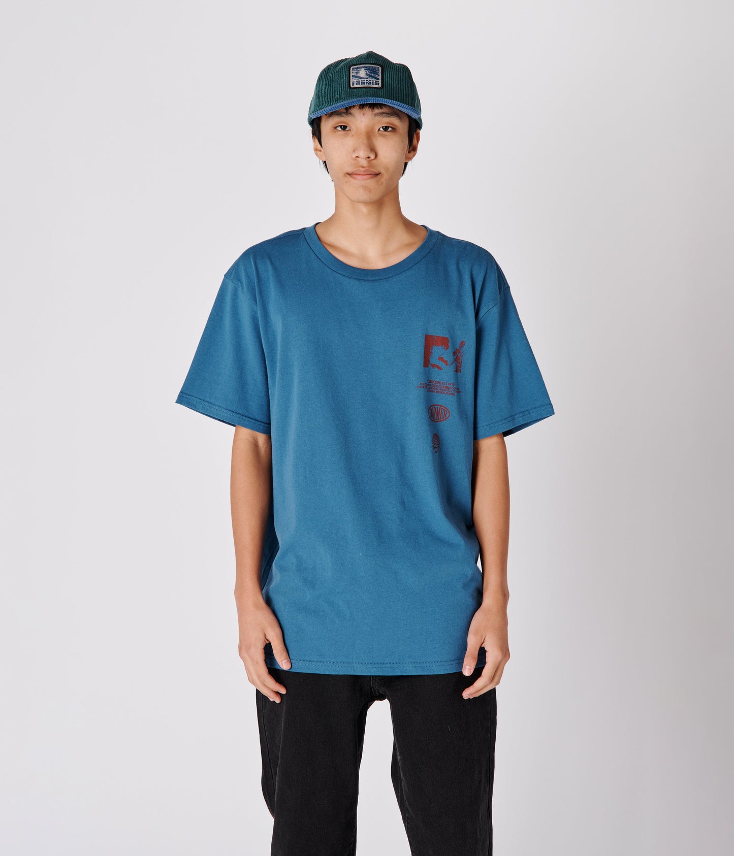 RUPTURED T-SHIRT // CADET