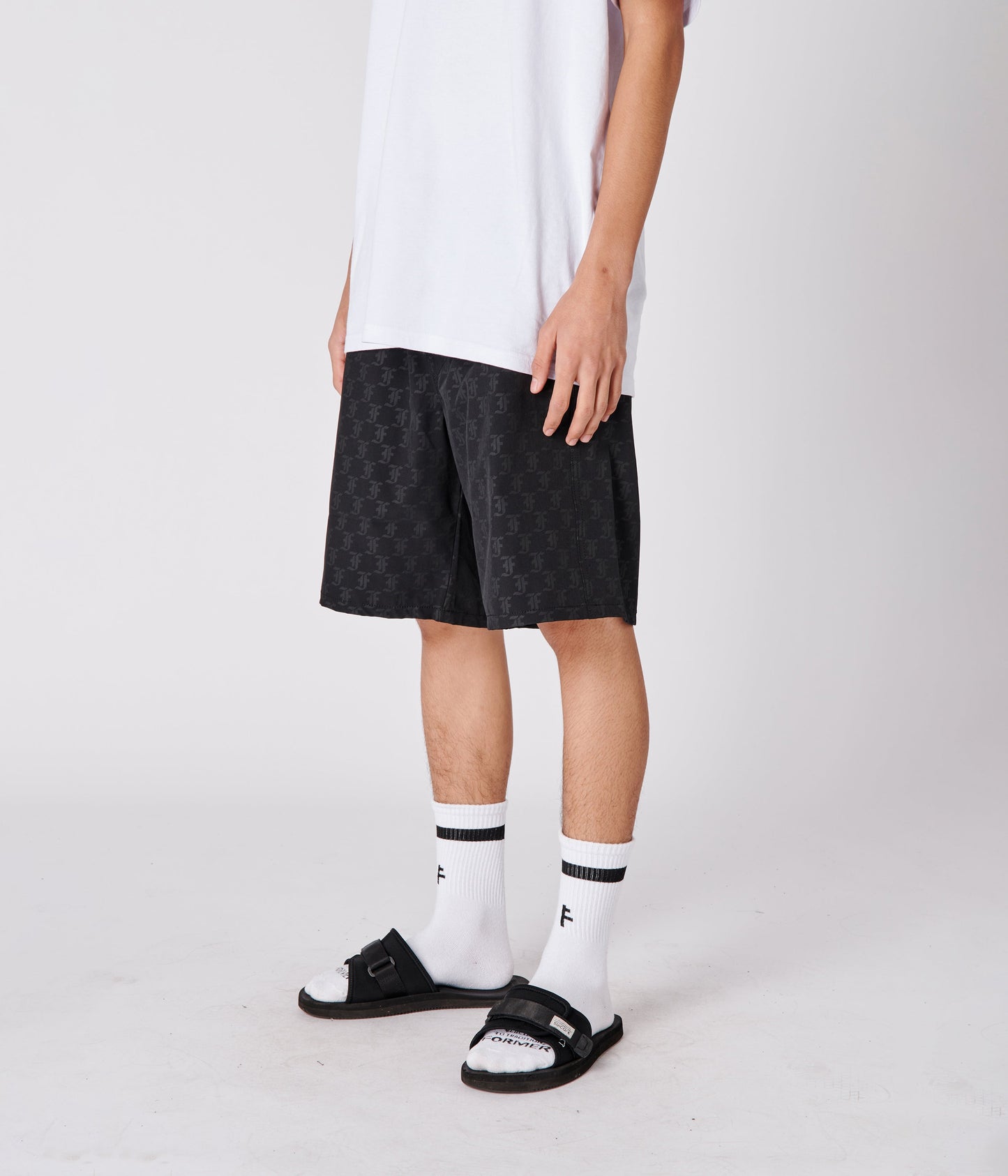 PRAYER SYNOPTIC WALKSHORT // BLACK