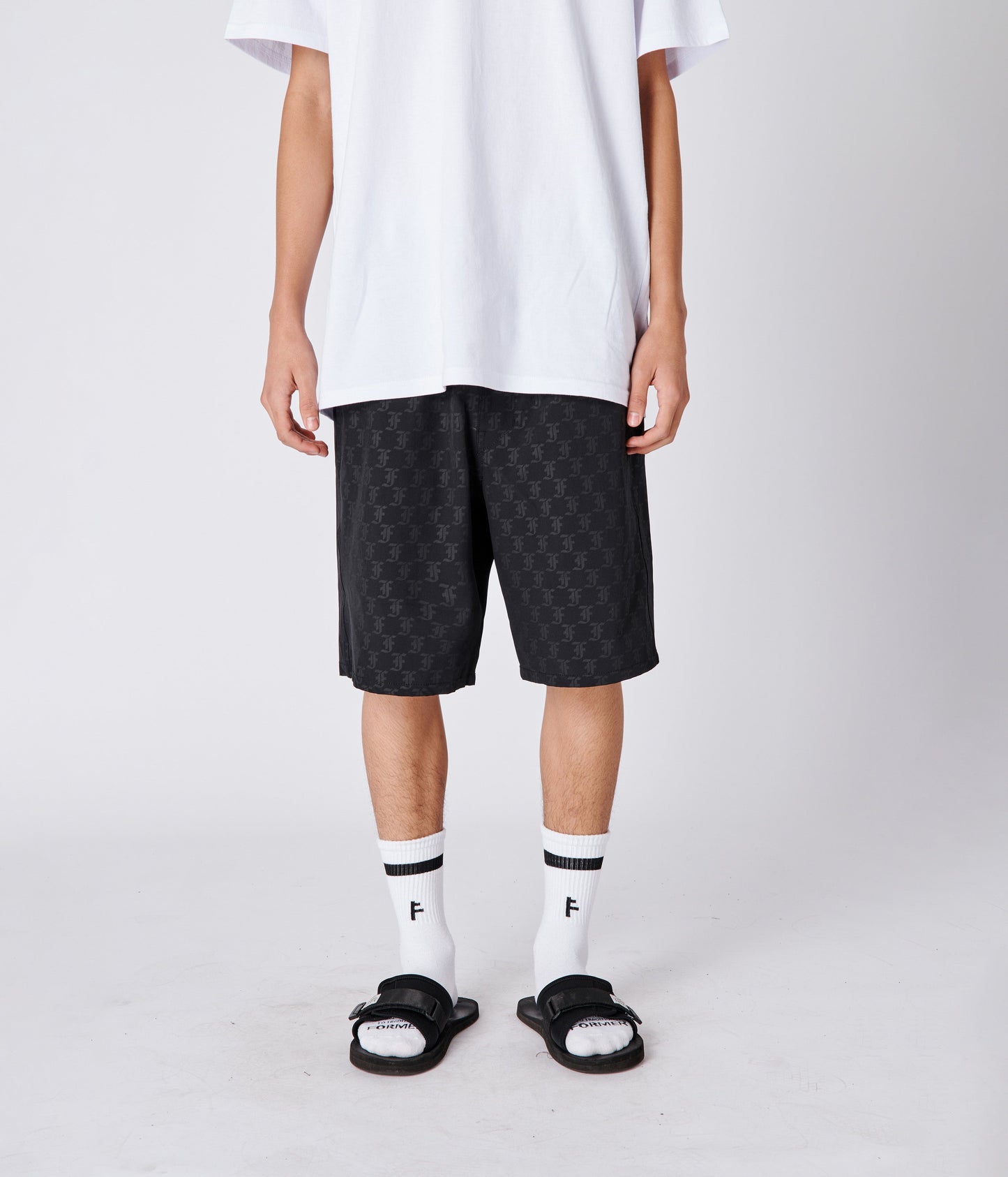 PRAYER SYNOPTIC WALKSHORT // BLACK