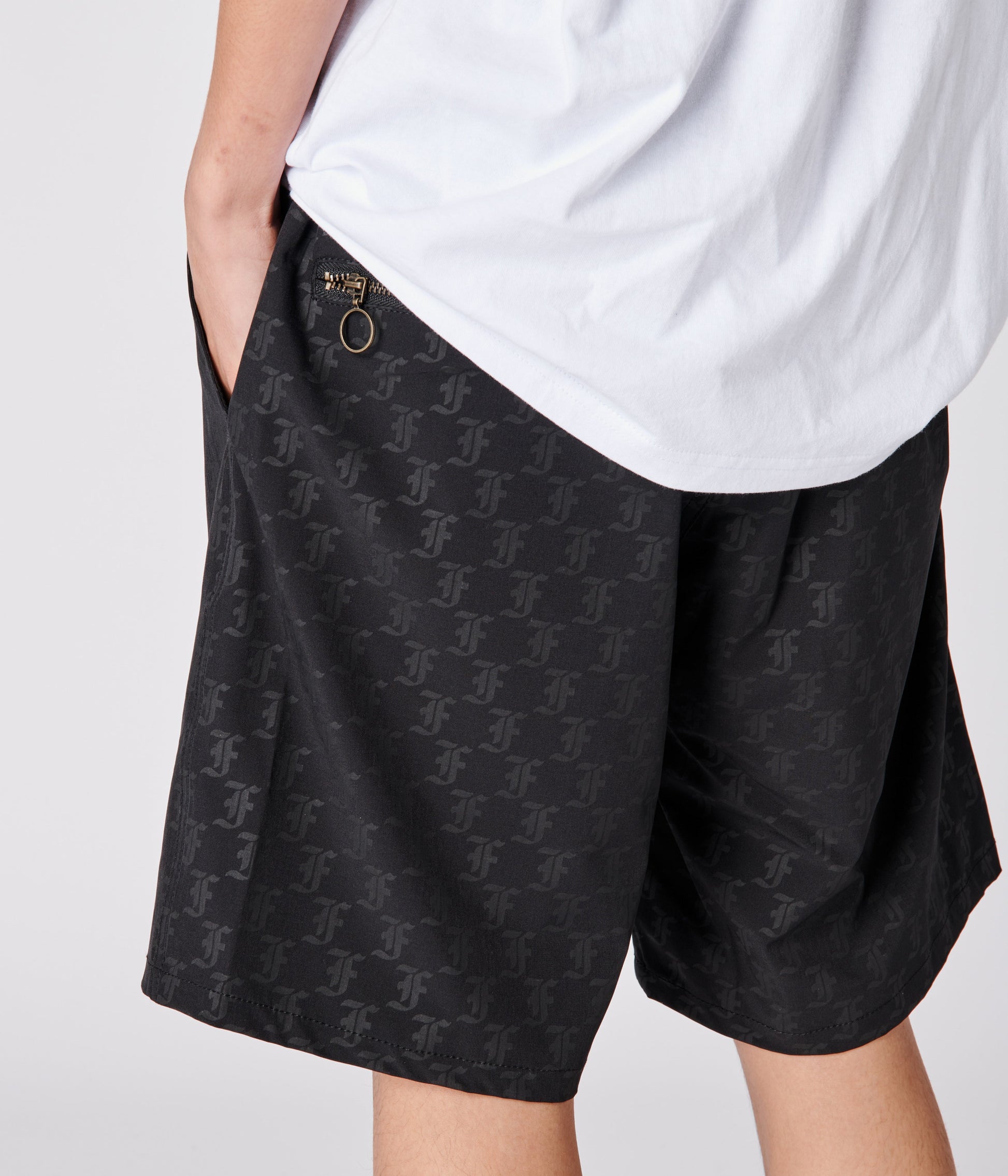 Louis Vuitton Louis Vuitton Signature Monogram Board Black Shorts