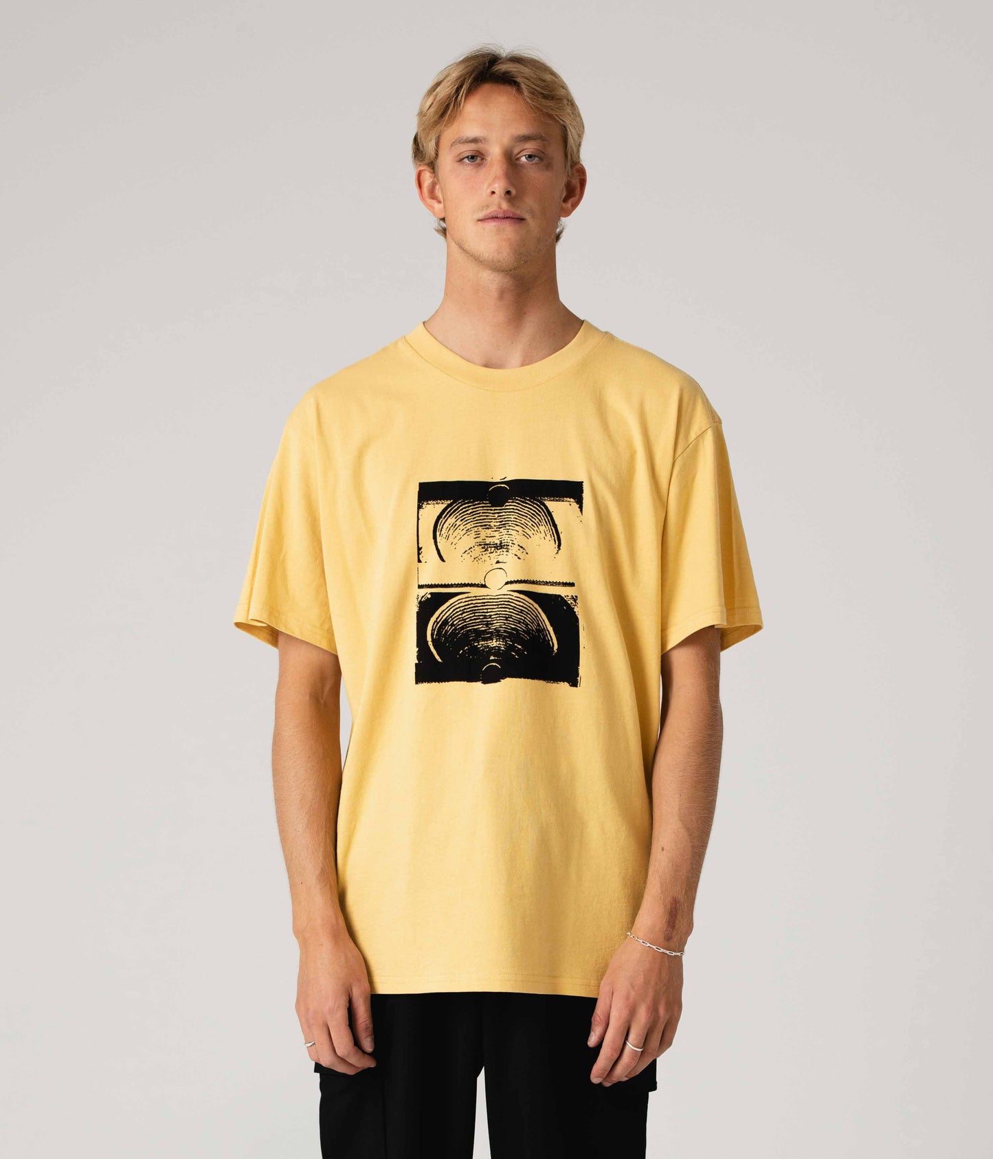 CRUX T-SHIRT // MUSTARD