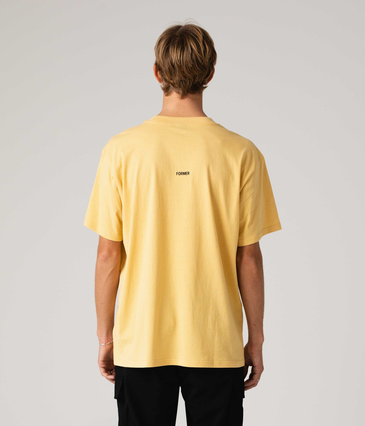 CRUX T-SHIRT // MUSTARD