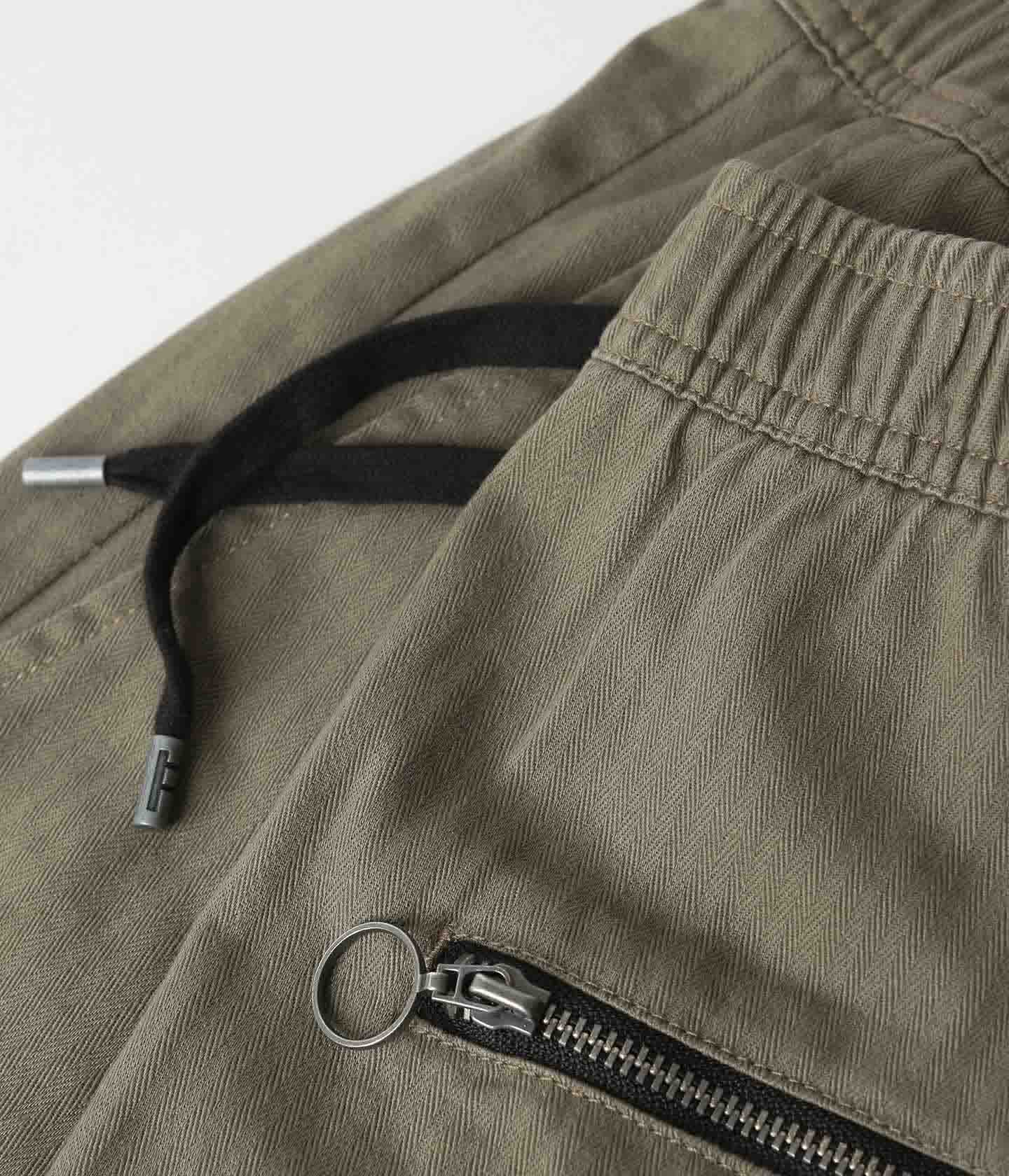PRAYER HERRINGBONE WALKSHORT // ARMY