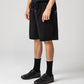 PRAYER PINSTRIPE WALKSHORT // BLACK