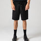 PRAYER PINSTRIPE WALKSHORT // BLACK