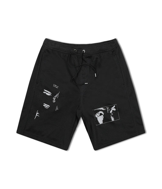 SHIFTING BALL WALKSHORT // BLACK