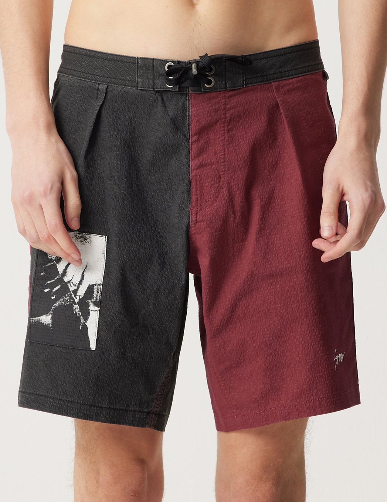 'Anderson Interchange Trunk' Black/Burgundy