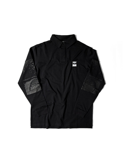 'Reynolds Rugby Shirt' Black