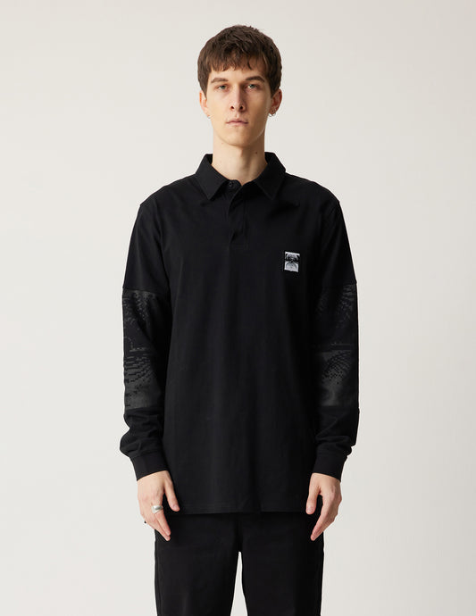'Reynolds Rugby Shirt' Black