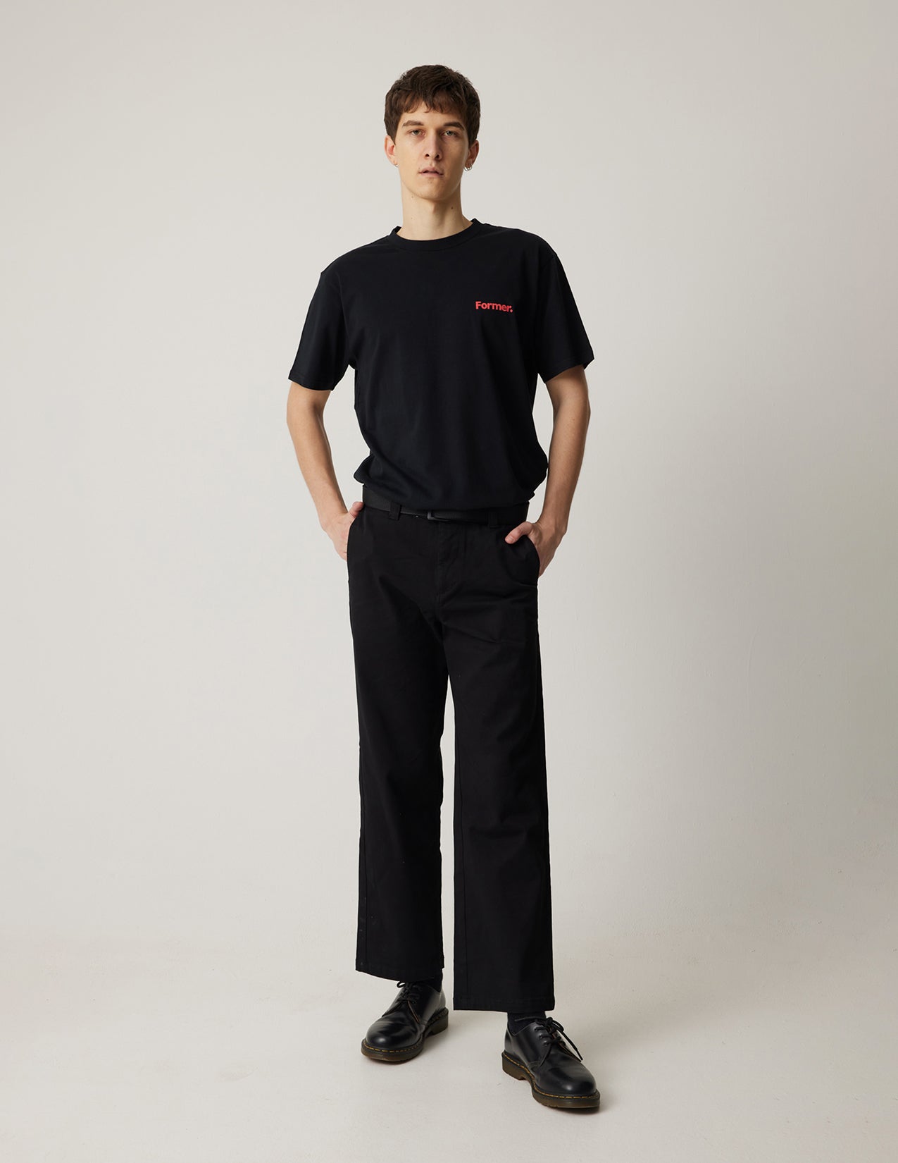 'Reaction Tee' Black