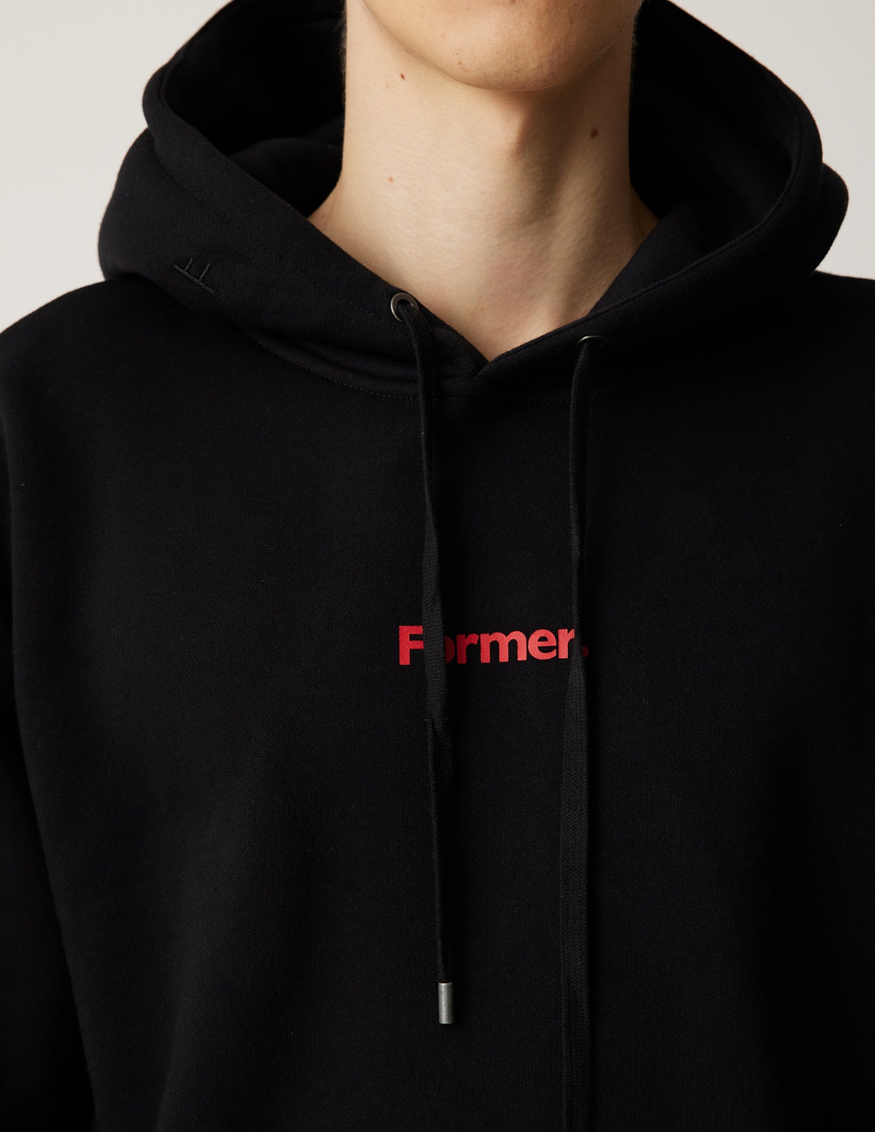 'Reaction Hoodie' Black