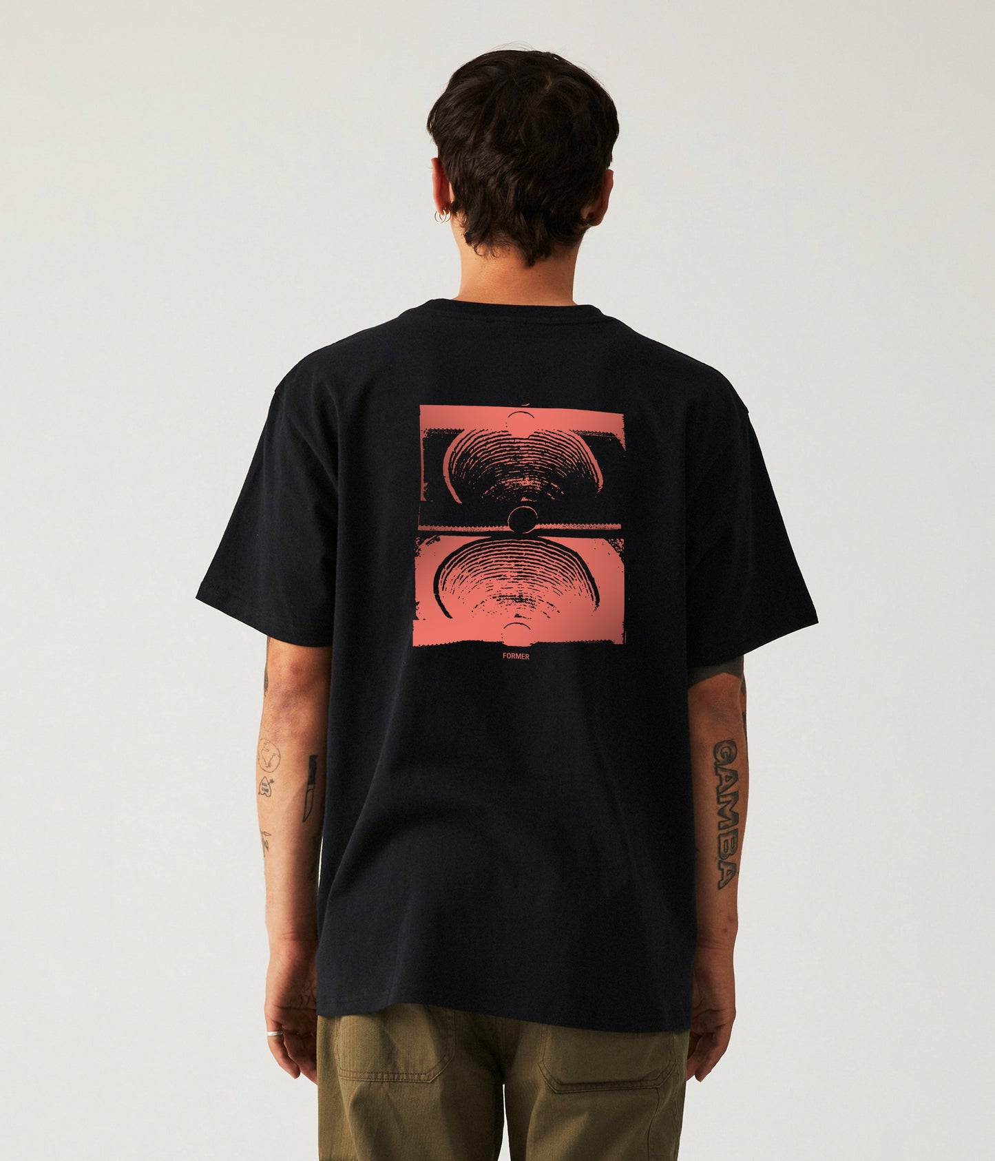 CRUX 2 T-SHIRT // BLACK/JADE