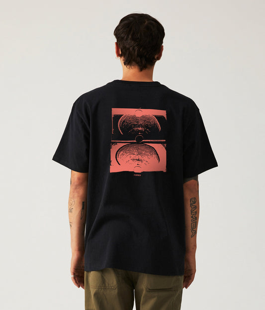 CRUX 2 T-SHIRT // BLACK/JADE
